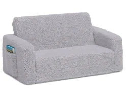 Kids’ Chairs|Play Couches*Delta Children Cozee Flip-Out Sherpa 2-in-1 Convertible Sofa to Lounger for Kids