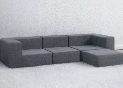 Kids’ Chairs|Playhouses*Delta Children Cozee 4-Piece Sectional Sofa Set
