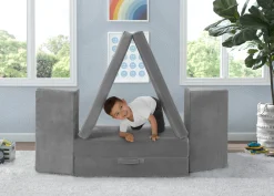 Kids’ Chairs|Playhouses*Delta Children Cozee Play Couch & 4-Piece Lounger