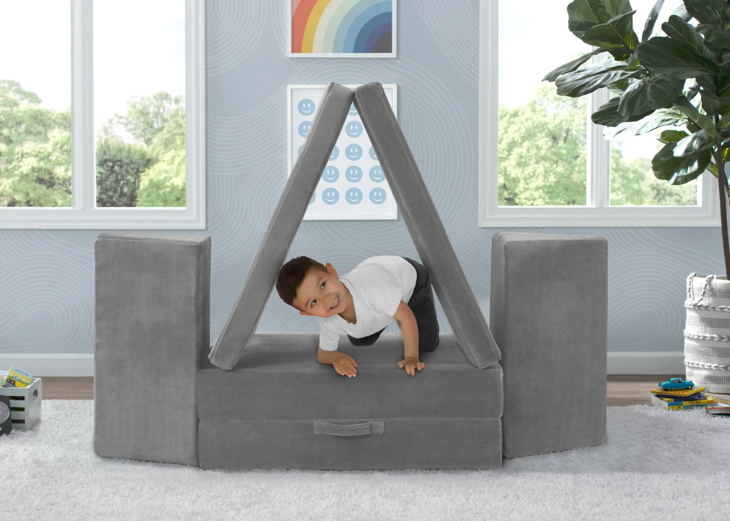 Kids’ Chairs|Playhouses*Delta Children Cozee Play Couch & 4-Piece Lounger