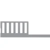 Crib Conversion Kits*Delta Children Daybed/Sofa/Toddler Guardrail (W147725)