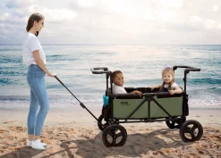 Wagons*Jeep Deluxe Wagon All-Terrain Sand Wheel Kit for Stroller Wagon (60003A)