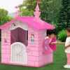 Toys & Play|Playhouses*Delta Children Disney Princess Plastic Indoor/Outdoor Playhouse with Easy Assembly by