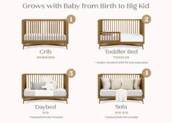 Baby Cribs*Delta Children Dylan 4-in-1 Convertible Crib Acorn (755)