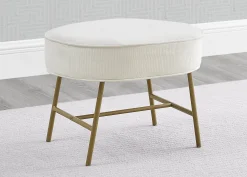Gliders & Recliners*Delta Children Ella Ottoman with LiveSmart Evolve Fabric