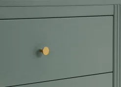 Dressers & Changing Tables|Dressers*Delta Children Eloise 3 Drawer Dresser with Changing Top and Interlocking Drawers Grassy Glen (357)