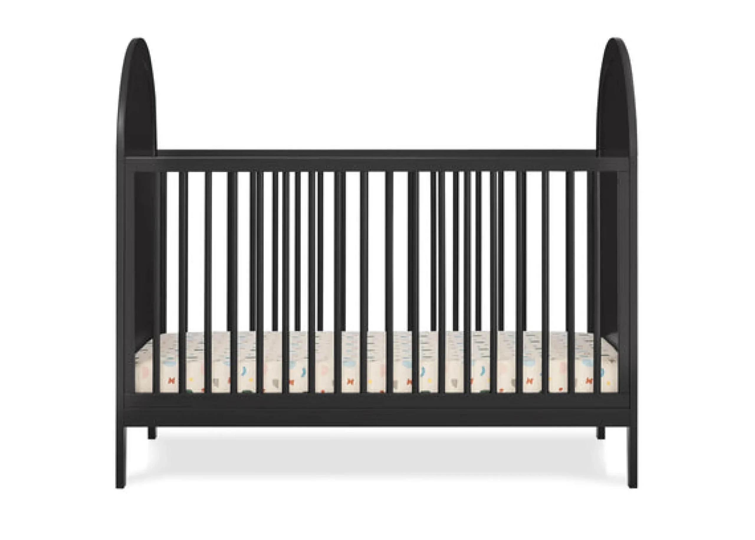 Baby Cribs*Delta Children Eloise 4-in-1 Convertible Crib Midnight Grey (1360)