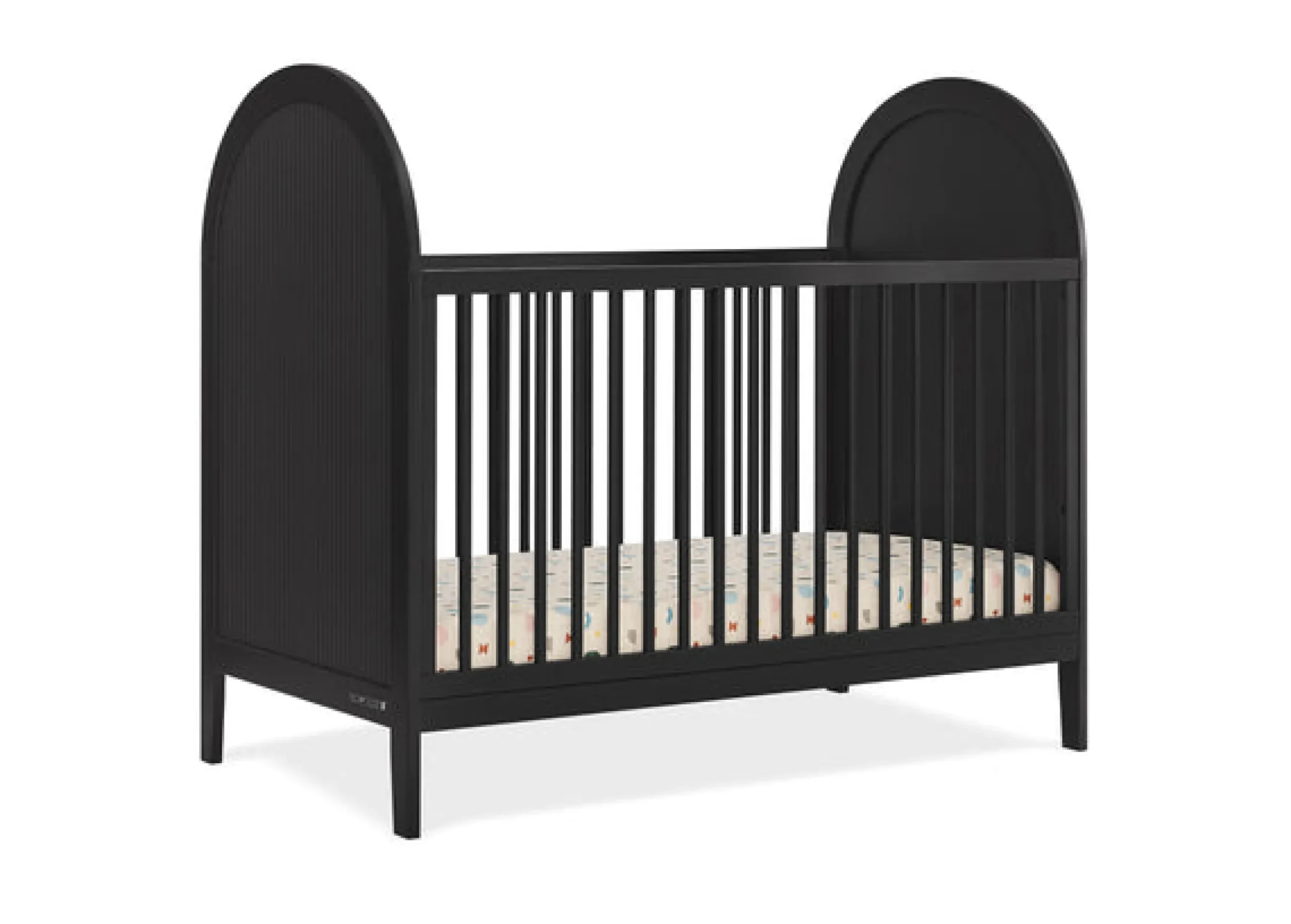 Baby Cribs*Delta Children Eloise 4-in-1 Convertible Crib Midnight Grey (1360)