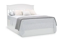 Baby Cribs*Delta Children Emery 4-in-1 Convertible Crib White (100)