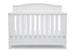 Baby Cribs*Delta Children Emery 4-in-1 Convertible Crib White (100)