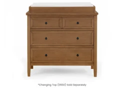 Dressers & Changing Tables|Dressers*Delta Children Epic 3 Drawer Dresser with Interlocking Drawers Chestnut (836)