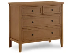 Dressers & Changing Tables|Dressers*Delta Children Epic 3 Drawer Dresser with Interlocking Drawers Chestnut (836)