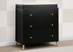 Dressers & Changing Tables|Dressers*Delta Children Essex 3 Drawer Dresser with Interlocking Drawers