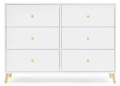 Dressers & Changing Tables|Dressers*Delta Children Essex 6 Drawer Dresser with Interlocking Drawers