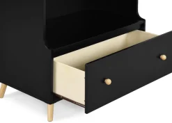 Dressers & Changing Tables|Dressers*Delta Children Essex Convertible Changing Table with Drawer Ebony with Natural (1482)