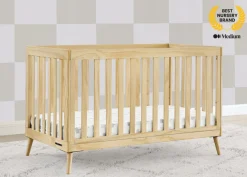 Baby Cribs*Delta Children Essex 4-in-1 Convertible Crib Natural (746)