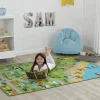 Nursery Accessories|Kids Accessories*Delta Children Extra Large Road Map Activity Rug for Girls and Boys - 78-inch L x 54-inch W