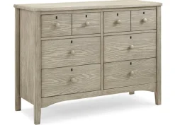 Dressers & Changing Tables|Dressers*Delta Children Farmhouse 6 Drawer Dresser with Interlocking Drawers Textured Limestone (1340)