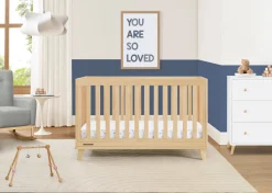 Baby Cribs*Delta Children Frankie 4-in-1 Convertible Crib Natural (746)