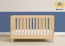 Baby Cribs*Delta Children Frankie 4-in-1 Convertible Crib Natural (746)