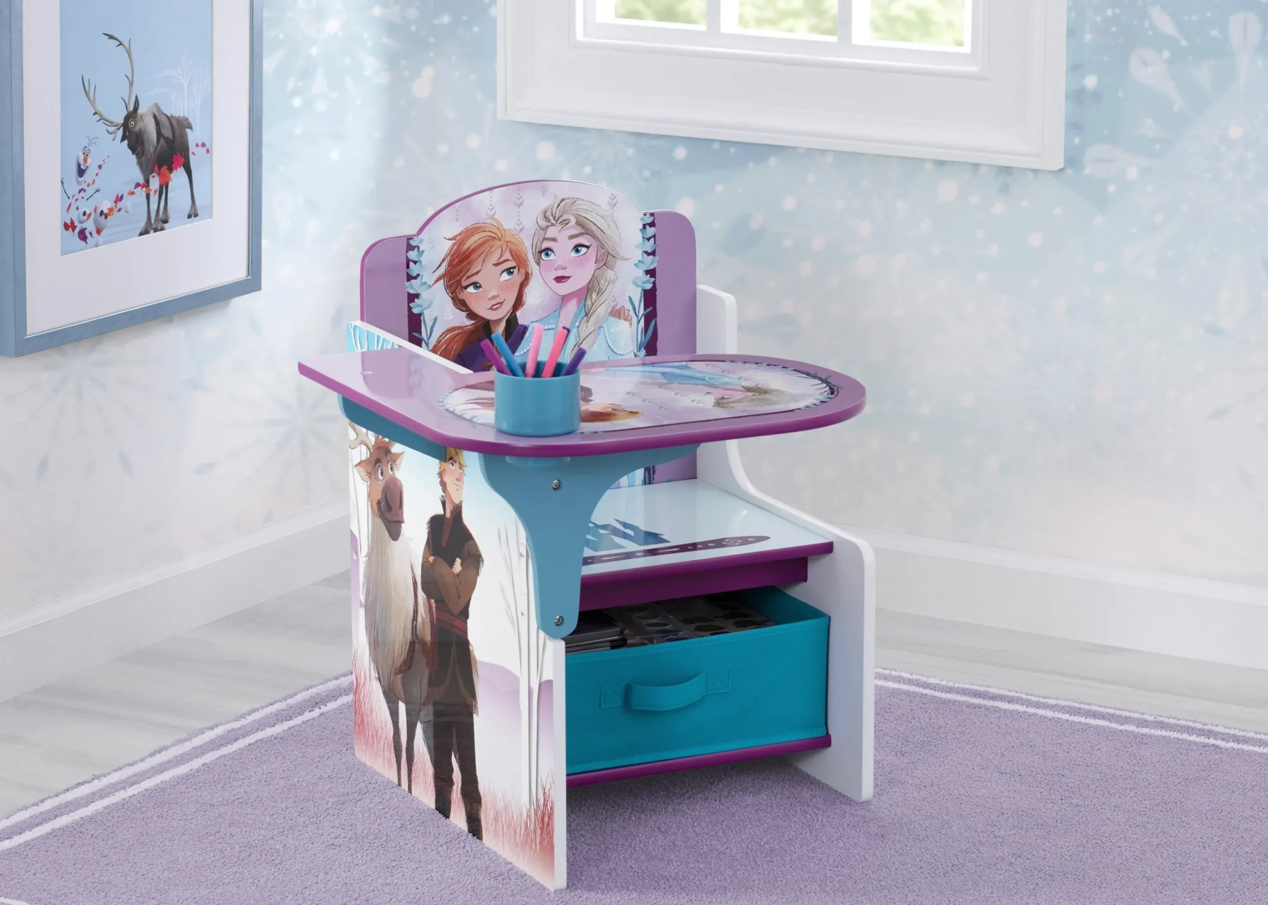 Table & Chair Sets|Table & Chair Sets*Delta Children Frozen II Chair Desk with Storage Bin