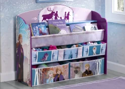 Toy Storage & Bookcases|Book & Toy Storage*Delta Children Frozen II Deluxe Toy and Book Organizer
