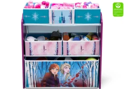 Toy Storage & Bookcases|Book & Toy Storage*Delta Children Frozen II Design and Store 6 Bin Toy Organizer