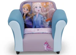 Kids’ Chairs*Delta Children Frozen II Upholstered Chair with Sculpted Plastic Frame