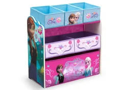 Toy Storage & Bookcases|Book & Toy Storage*Delta Children Frozen Multi-Bin Toy Organizer