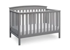 Baby Cribs*Delta Children Gateway 4-in-1 Convertible Crib Grey (026)
