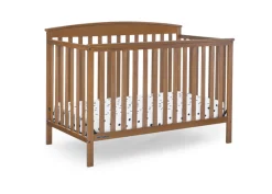 Baby Cribs*Delta Children Hanover 6-in-1 Convertible Baby Crib Chestnut (836)