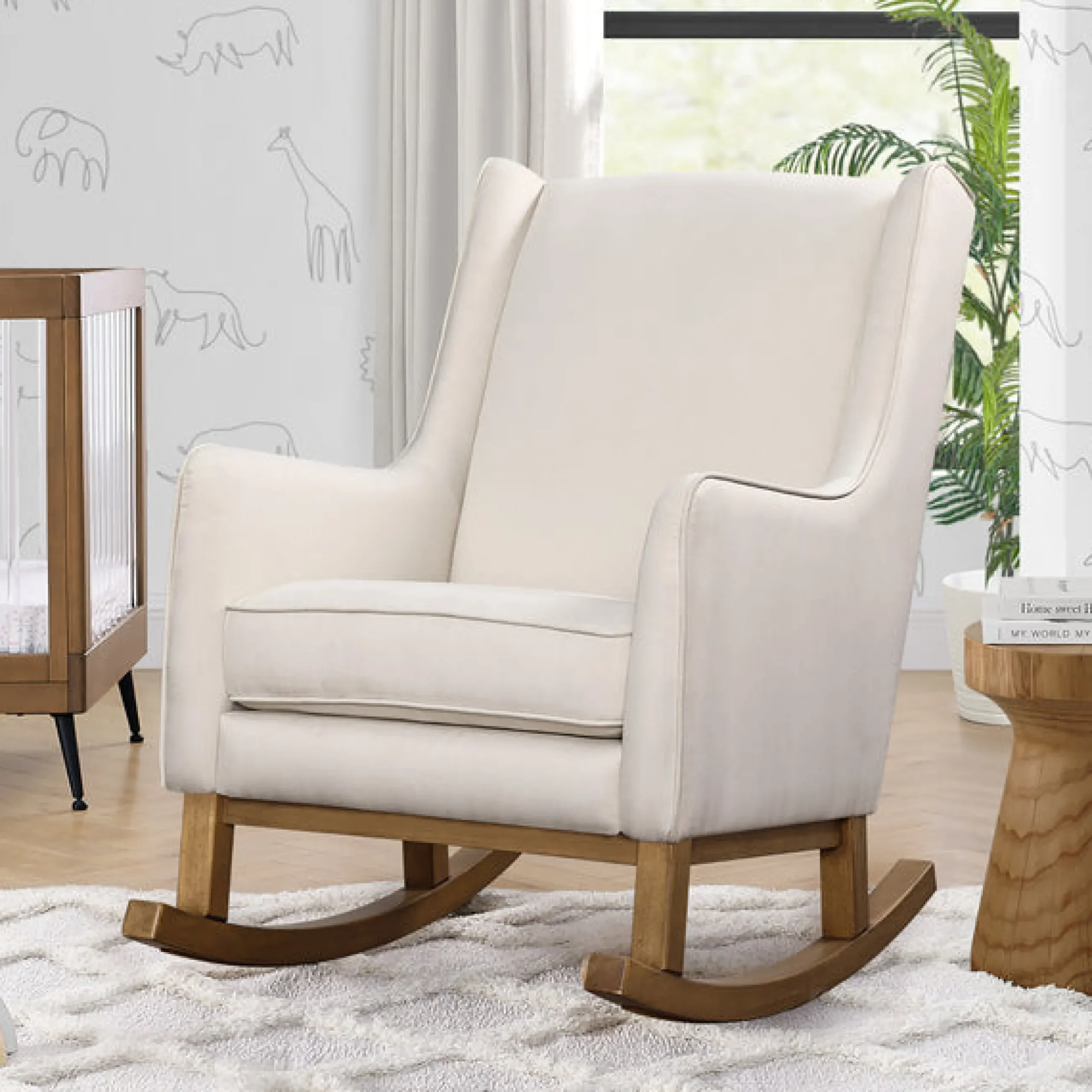 Gliders & Recliners*Delta Children Hanover Rocking Chair Cream with Acorn (764)