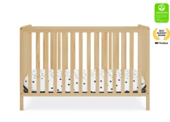 Baby Cribs*Delta Children Heartland 4-in-1 Convertible Crib Natural (746)