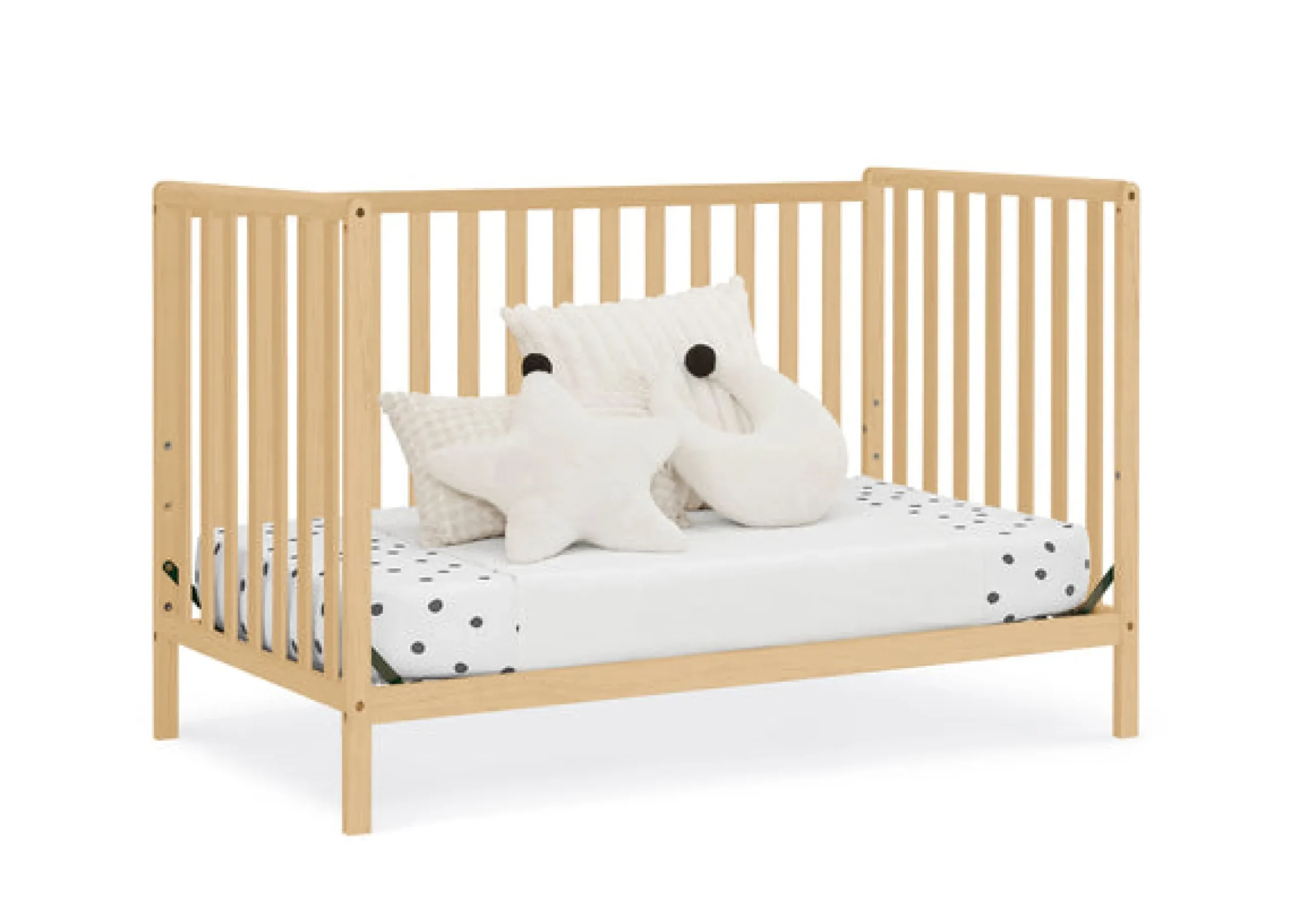 Baby Cribs*Delta Children Heartland 4-in-1 Convertible Crib Natural (746)
