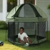 Play Yards*Jeep Hexagon Pop Up Play Yard with Removable Canopy