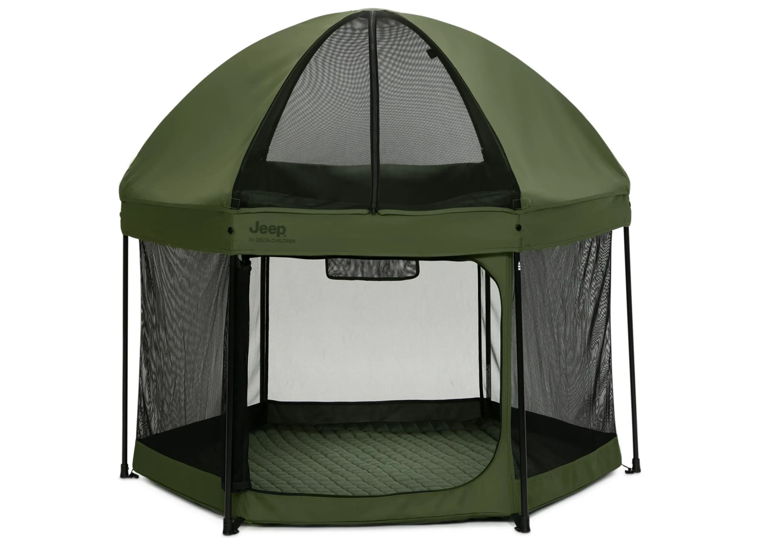 Play Yards*Jeep Hexagon Pop Up Play Yard with Removable Canopy