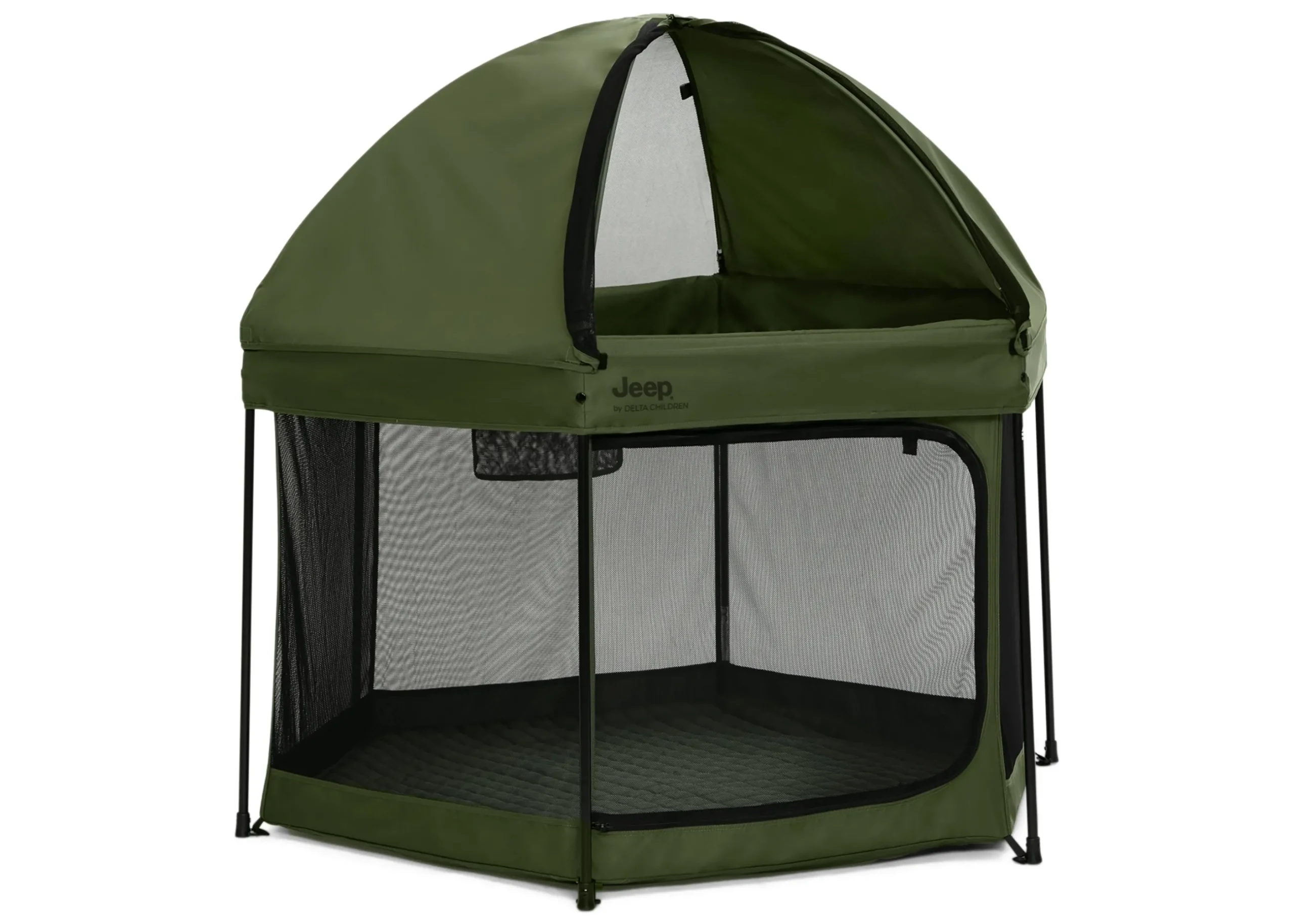 Play Yards*Jeep Hexagon Pop Up Play Yard with Removable Canopy