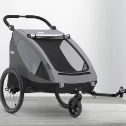 Strollers|Strollers*Jeep Everest 2-in-1 Child Bike Trailer and Stroller for 2 Kids