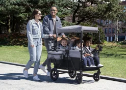 Wagons*Jeep Wrangler Deluxe 4 Seater Stroller Wagon with Cooler Bag