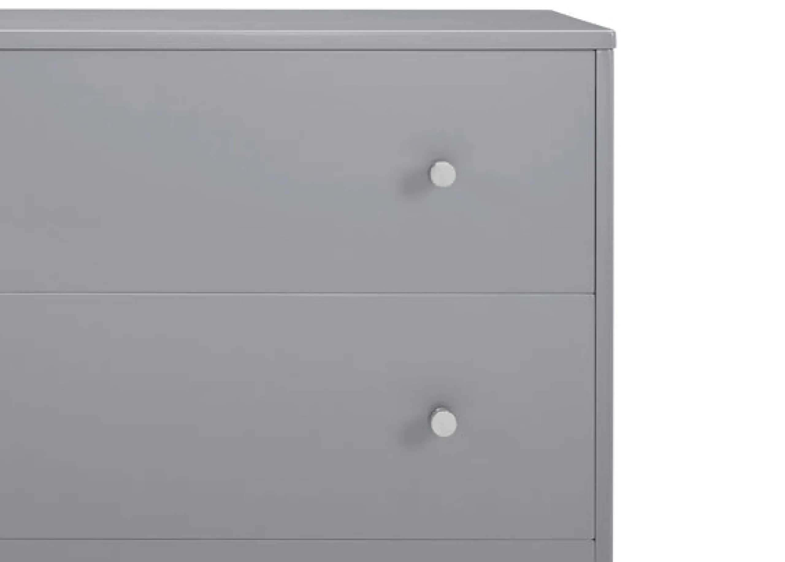 Dressers & Changing Tables|Dressers*Delta Children Jordan 3 Drawer Dresser Grey with Natural (1359)
