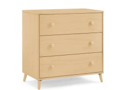 Dressers & Changing Tables|Dressers*Delta Children Jordan 3 Drawer Dresser with Interlocking Drawers Natural (746)