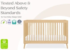 Baby Cribs*Delta Children Jordan 4-in-1 Convertible Crib Natural (746)
