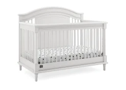 Baby Cribs*Simmons Kids Juliette 6-in-1 Convertible Crib Moonstruck Grey (1351)