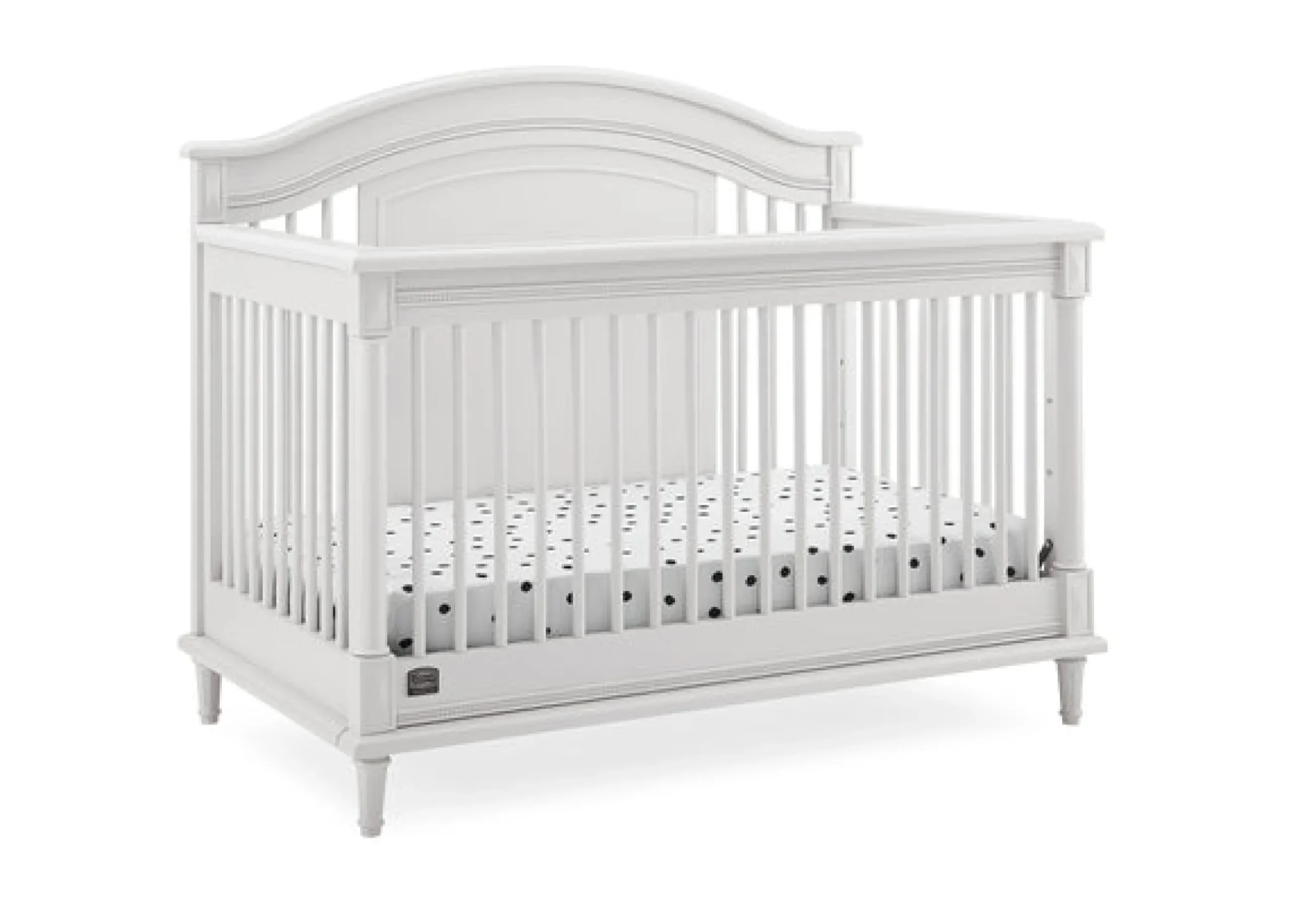 Baby Cribs*Simmons Kids Juliette 6-in-1 Convertible Crib Moonstruck Grey (1351)