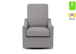 Gliders & Recliners*Delta Children Kenwood Nursery Glider Swivel Rocker Chair French Grey (1304)