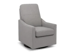 Gliders & Recliners*Delta Children Kenwood Nursery Glider Swivel Rocker Chair French Grey (1304)