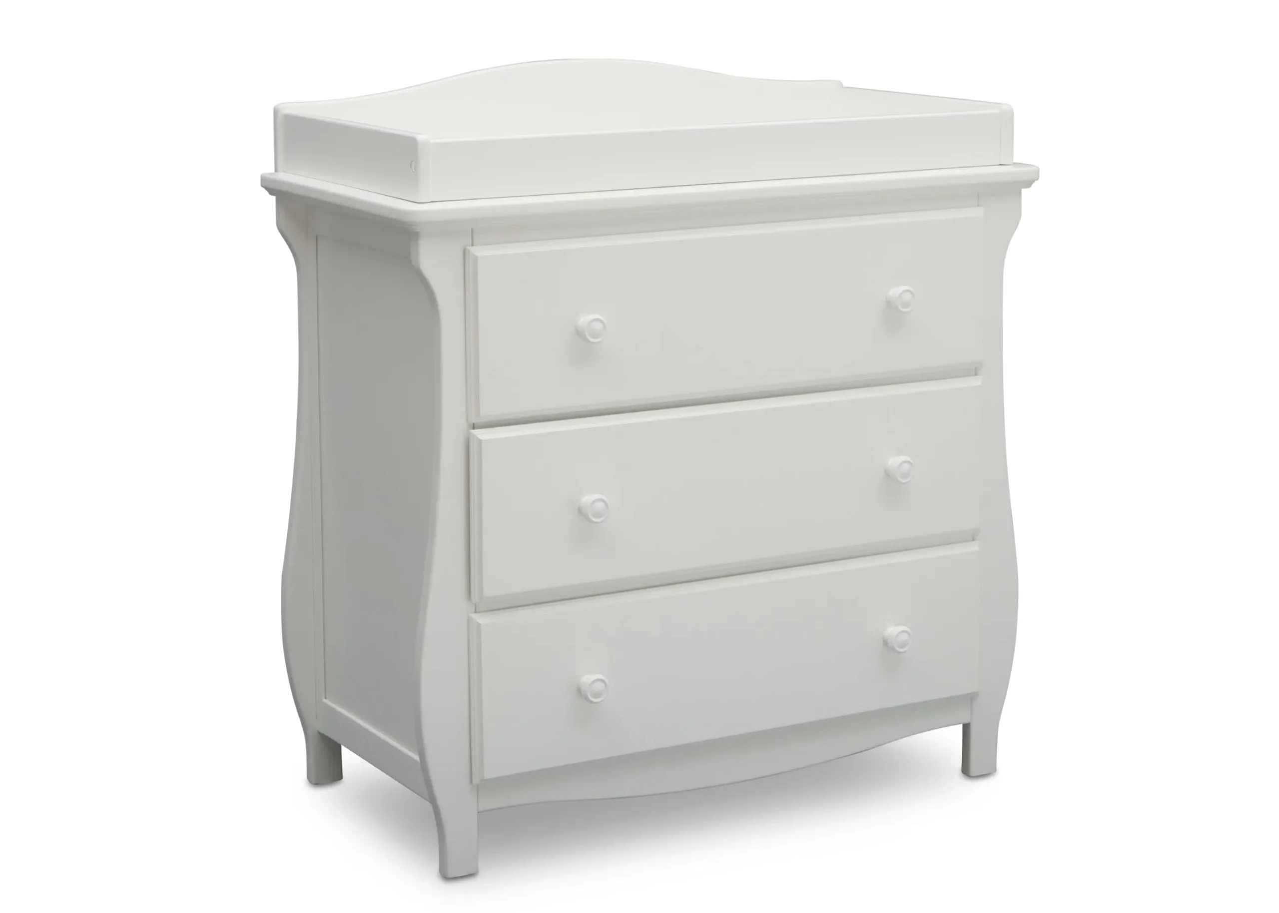 Dressers & Changing Tables|Dressers*Delta Children Lancaster 3 Drawer Dresser with Changing Top and Interlocking Drawers