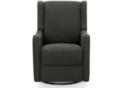 Gliders & Recliners*Delta Children Mercer Electronic Power Recliner and Swivel Glider with USB-A and Type-C Ports in Stain-Resistant Performance Fabric Dark Grey (1455)