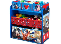 Toy Storage & Bookcases|Shop By Character*Delta Children Mickey Mouse 6 Bin Design and Store Toy Organizer