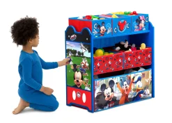 Toy Storage & Bookcases|Shop By Character*Delta Children Mickey Mouse 6 Bin Design and Store Toy Organizer